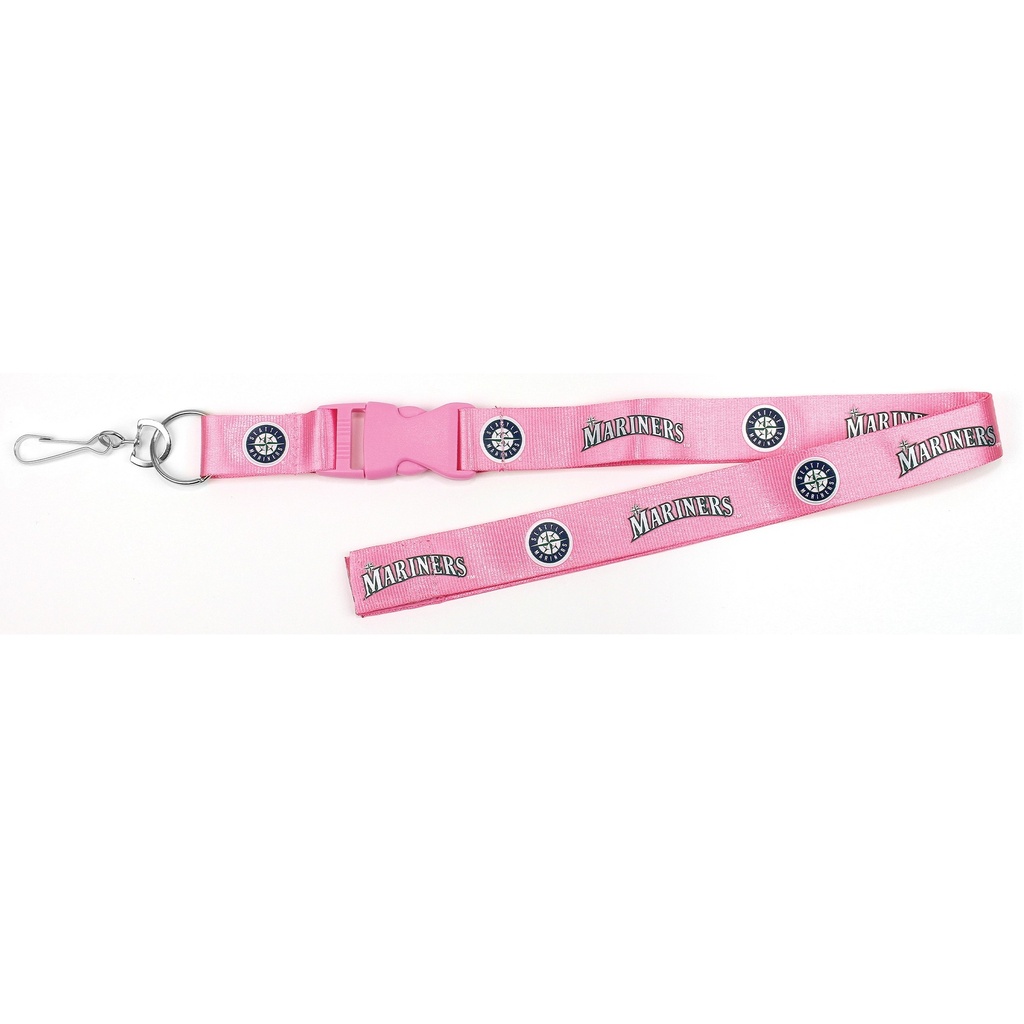 MLB TEAM LANYARD MARINERS PINK