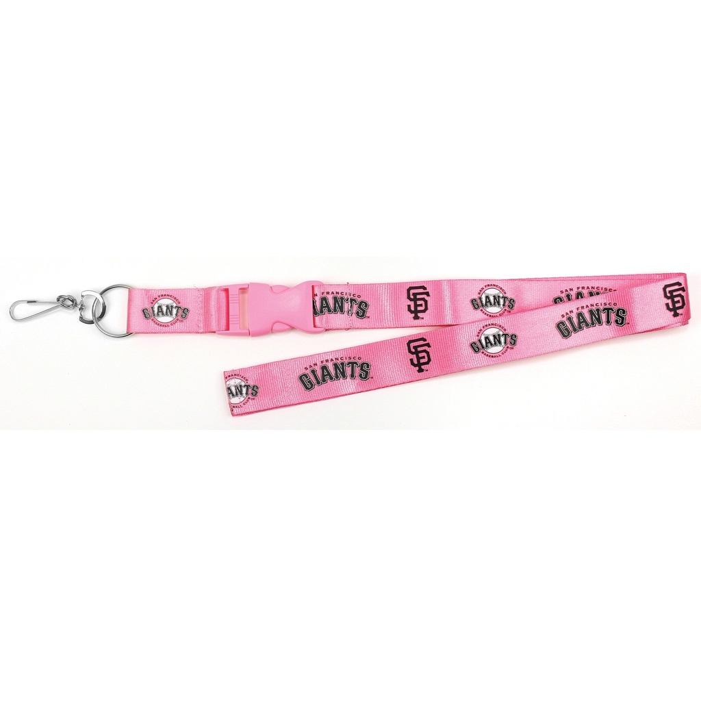 [MFA76281] MLB TEAM LANYARD SF GIANTS PINK