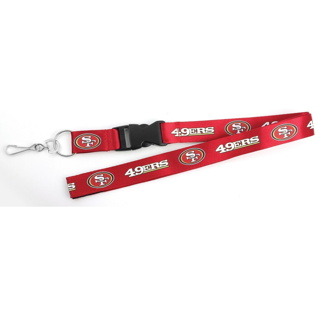 NFL TEAM LANYARD 49ERS