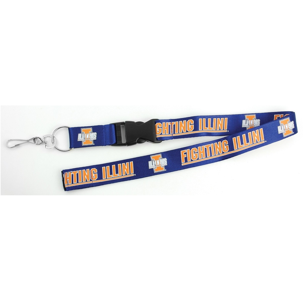 [MFA76361] NCAA TEAM LANYRD-U OF ILLINOIS