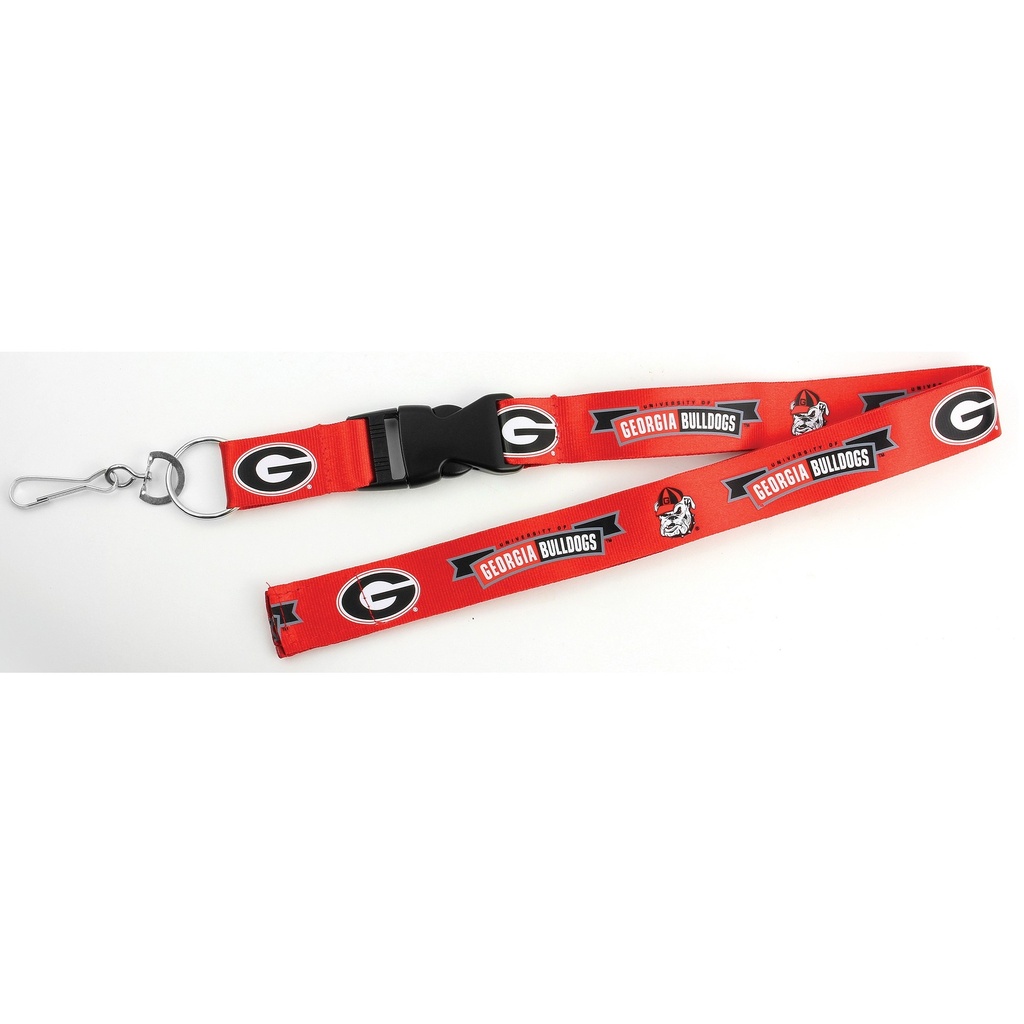 NCAA TEAM LANYARD-U OF GEORGIA