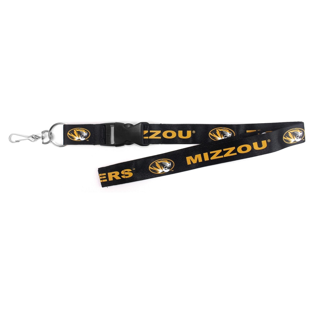 [MFA76385] NCAA TEAM LANYRD-MO TIGERS