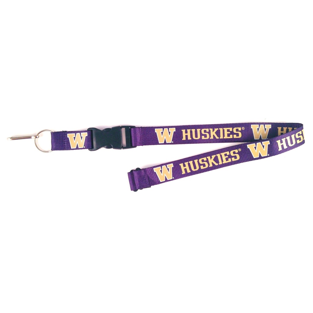 [MFA76389] NCAA TEAM LANYARD-WASH HUSKIE