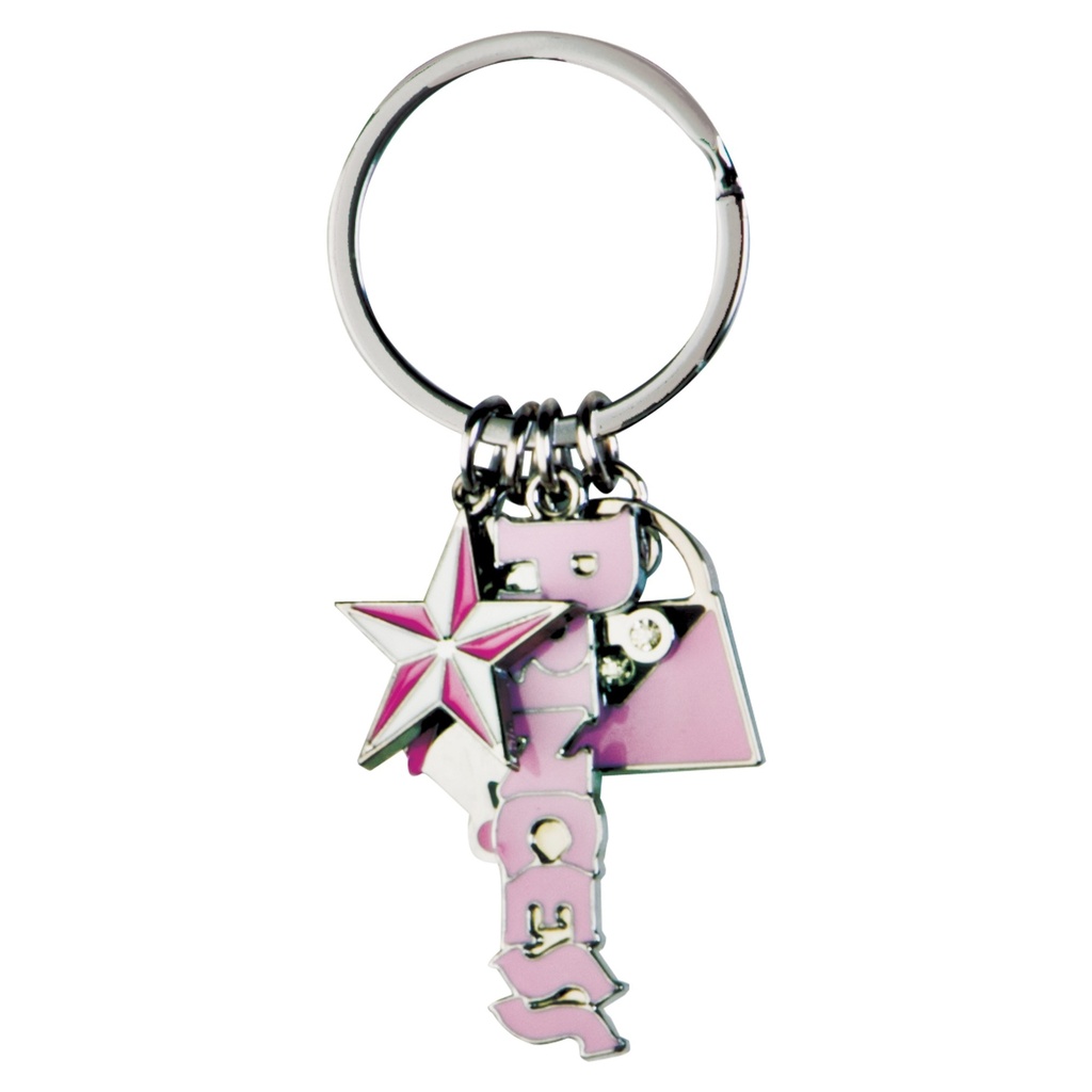 CHARMS PRINCESS KEY RING