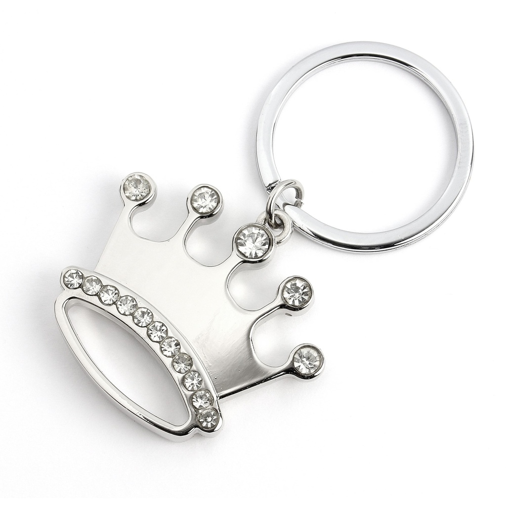 JEWEL CROWN KEY RING