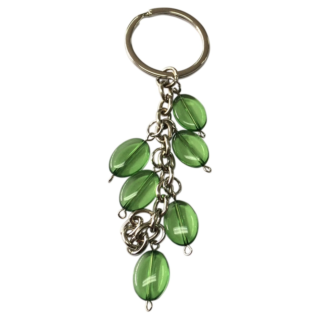 [MFA76440] GREEN JEWEL KEY RING