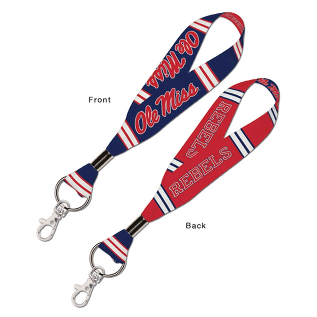 [MFA76674] LANYARD KEY STRAP OL MISS REBL