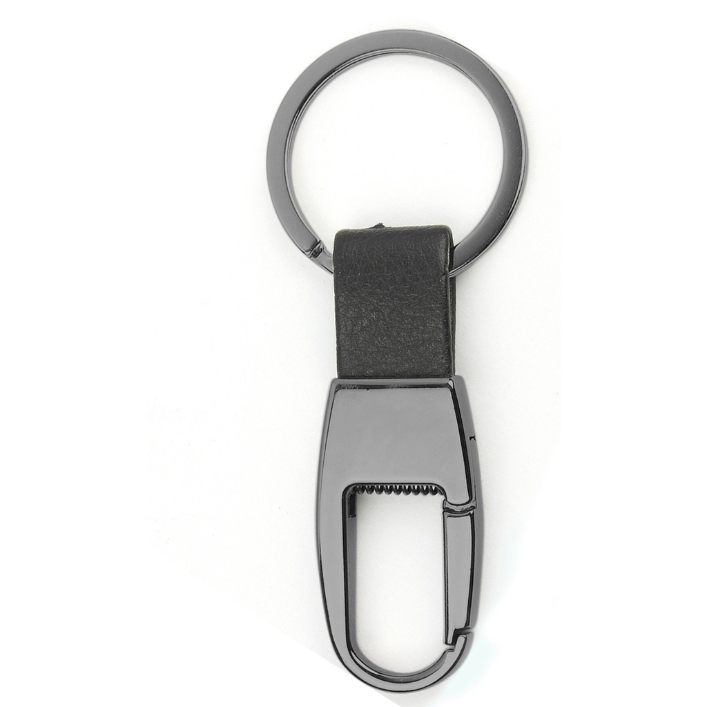GUN METAL KEY CHAIN