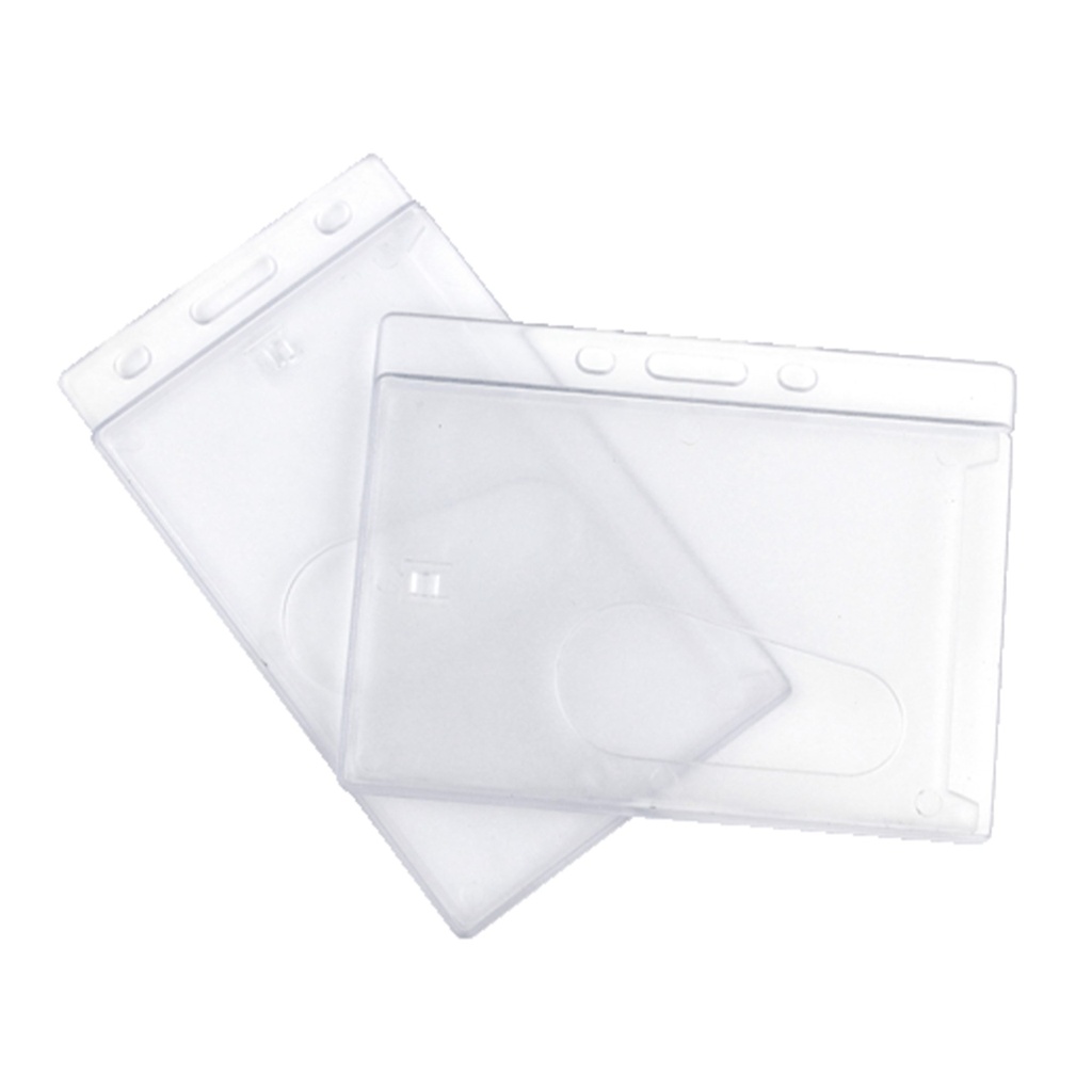 PLASTIC BADGE HOLDERS-10/PK