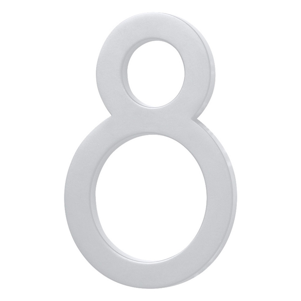 6IN CHROME FLOATING MNT NBR 8