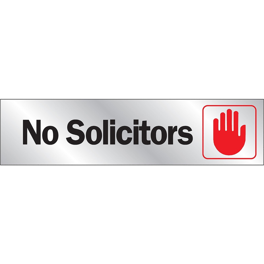 NO SOLICITORS