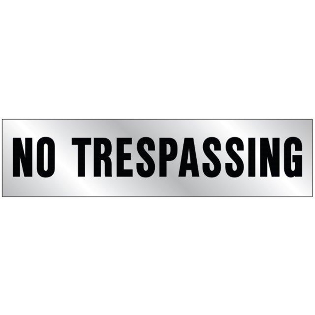 [MFB00055] NO TRESPASSING