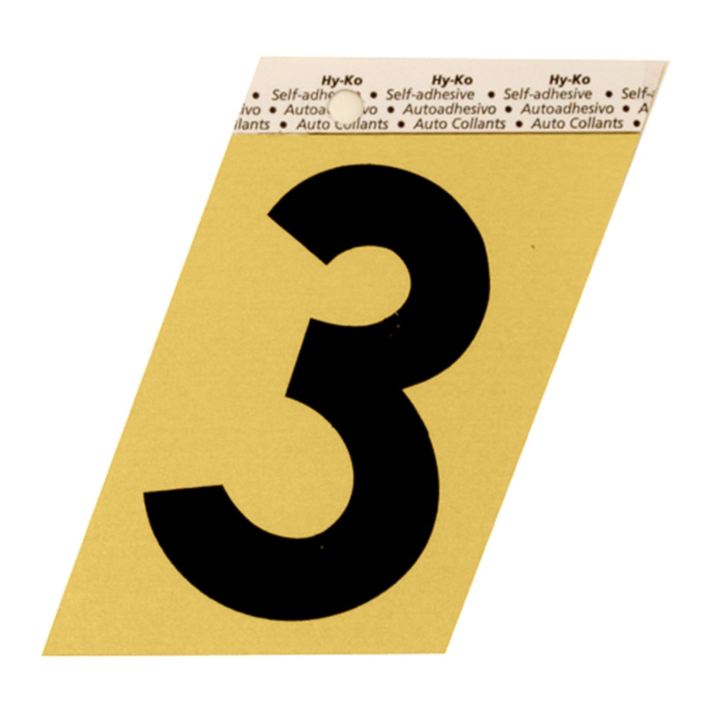 3.5IN GOLD ALUMINUM NBR 3