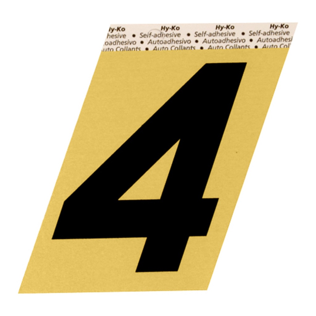 3.5IN GOLD ALUMINUM NBR 4