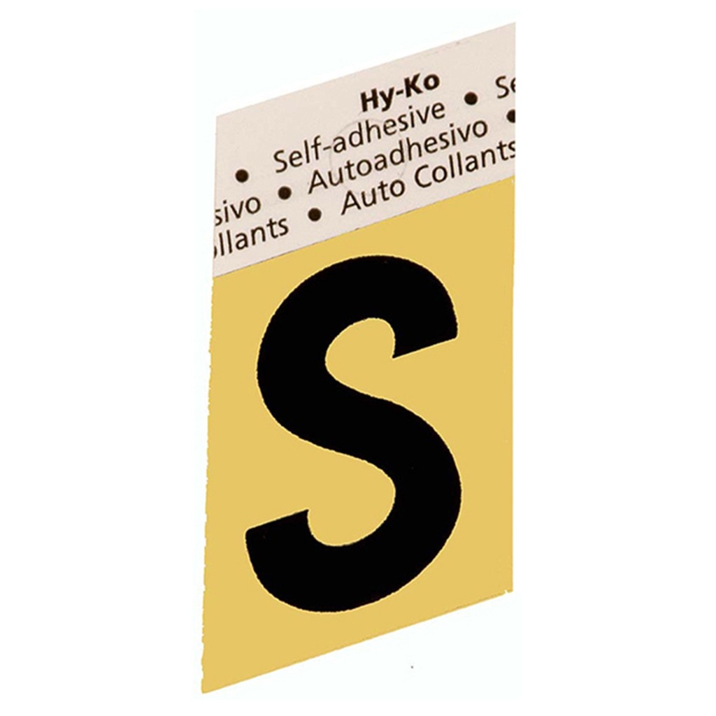 1.5 IN GOLD ALUMINUM LTR T