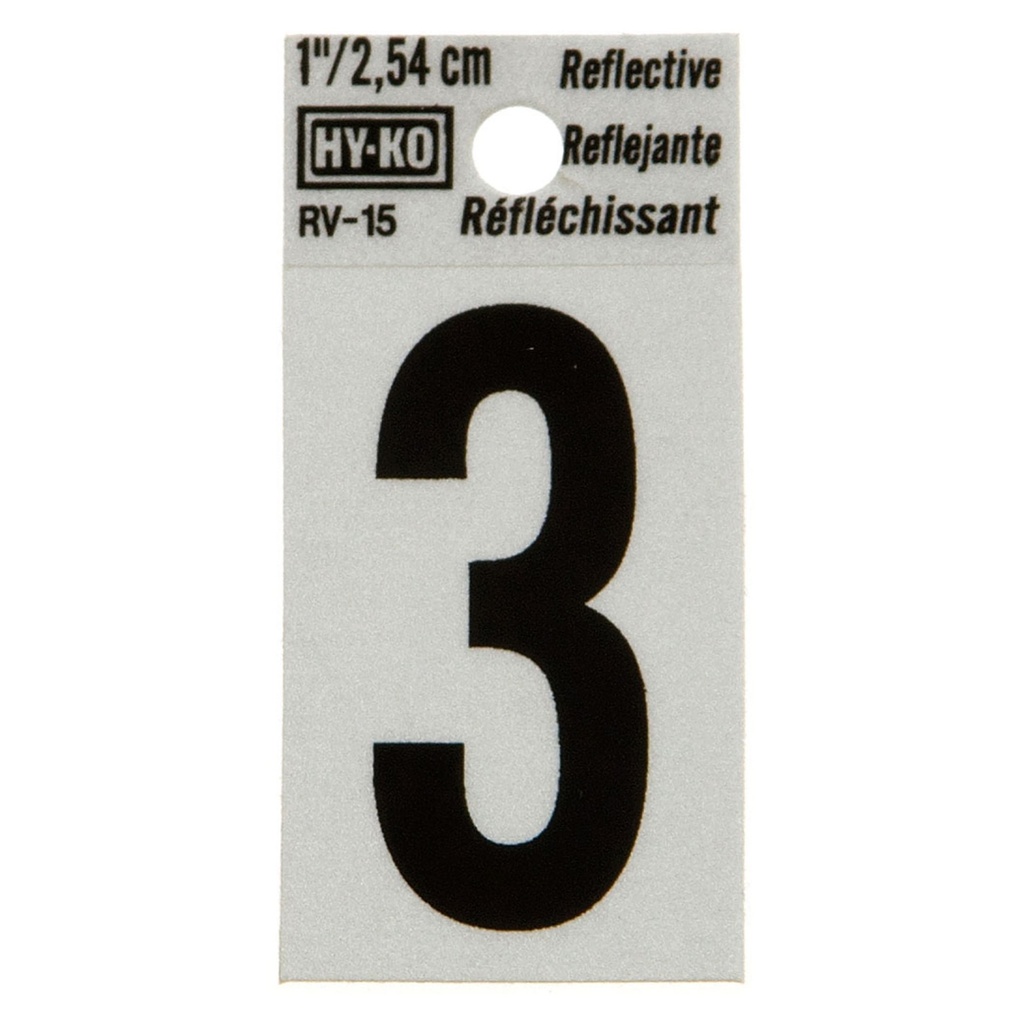 1.25IN REFLECTIVE NBR 3