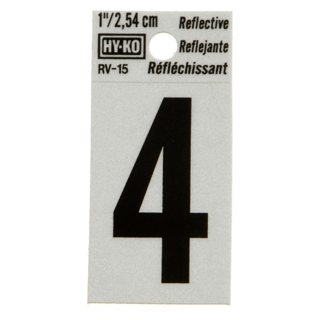 [MFB00367] 1.25IN REFLECTIVE NBR 4