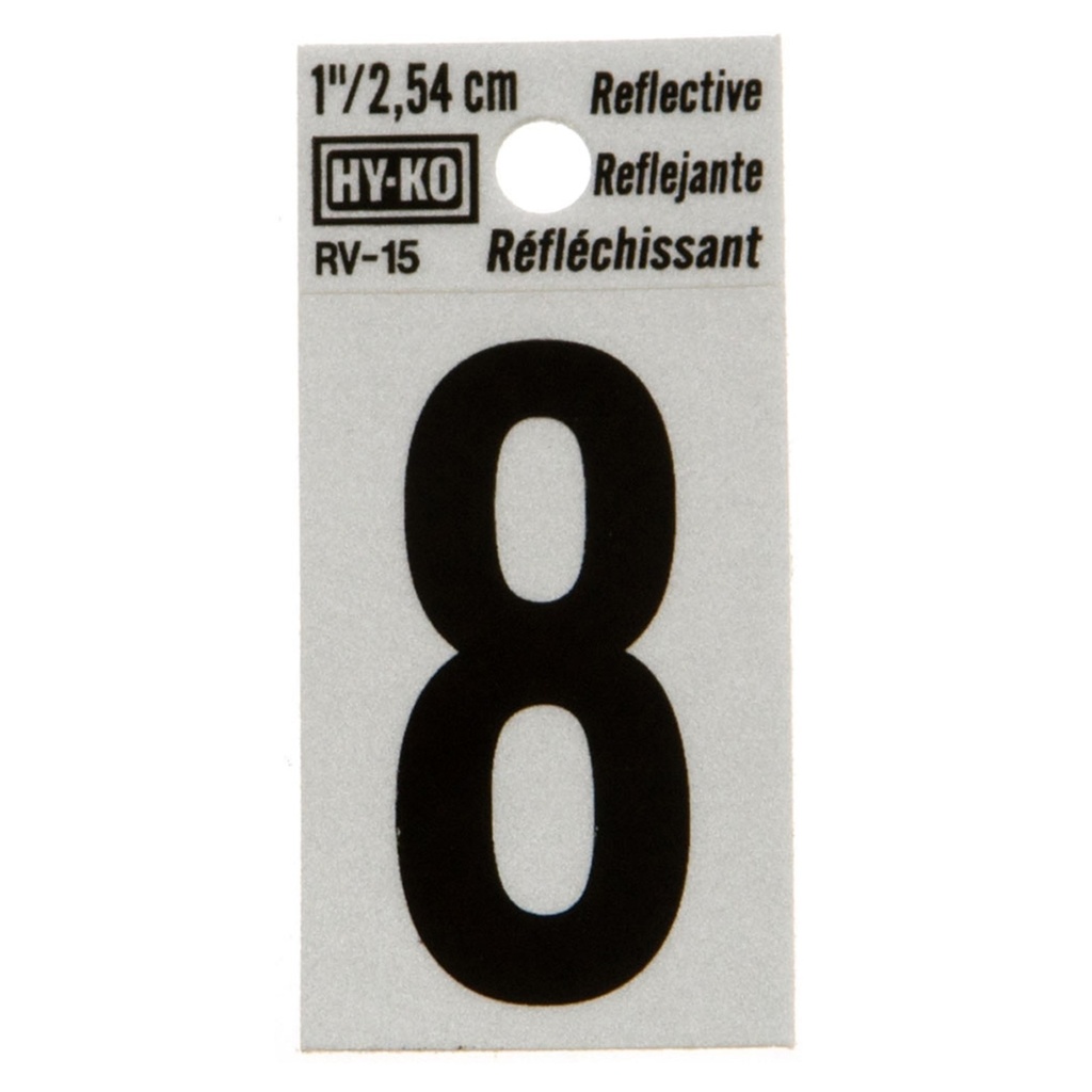 1.25IN REFLECTIVE NBR 8
