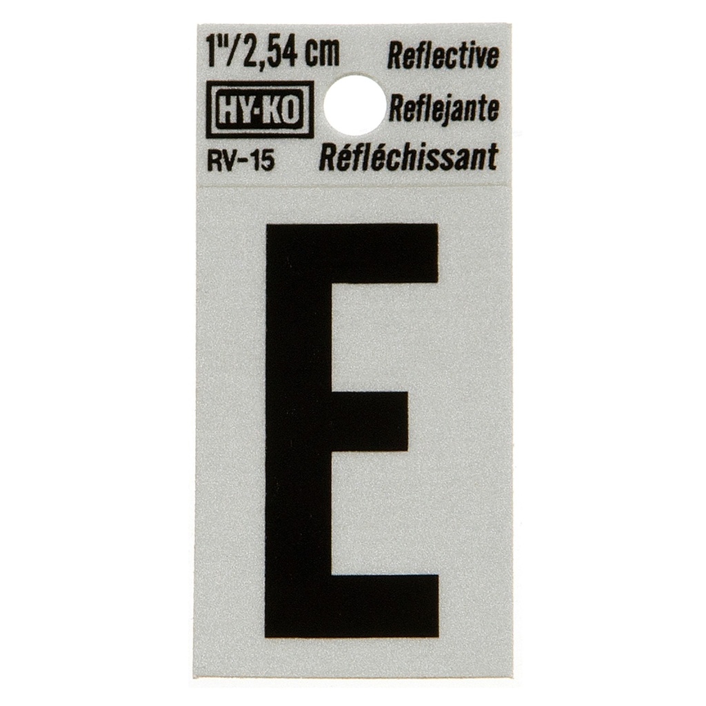 [MFB00378] 1.25IN REFLECTIVE LTR E