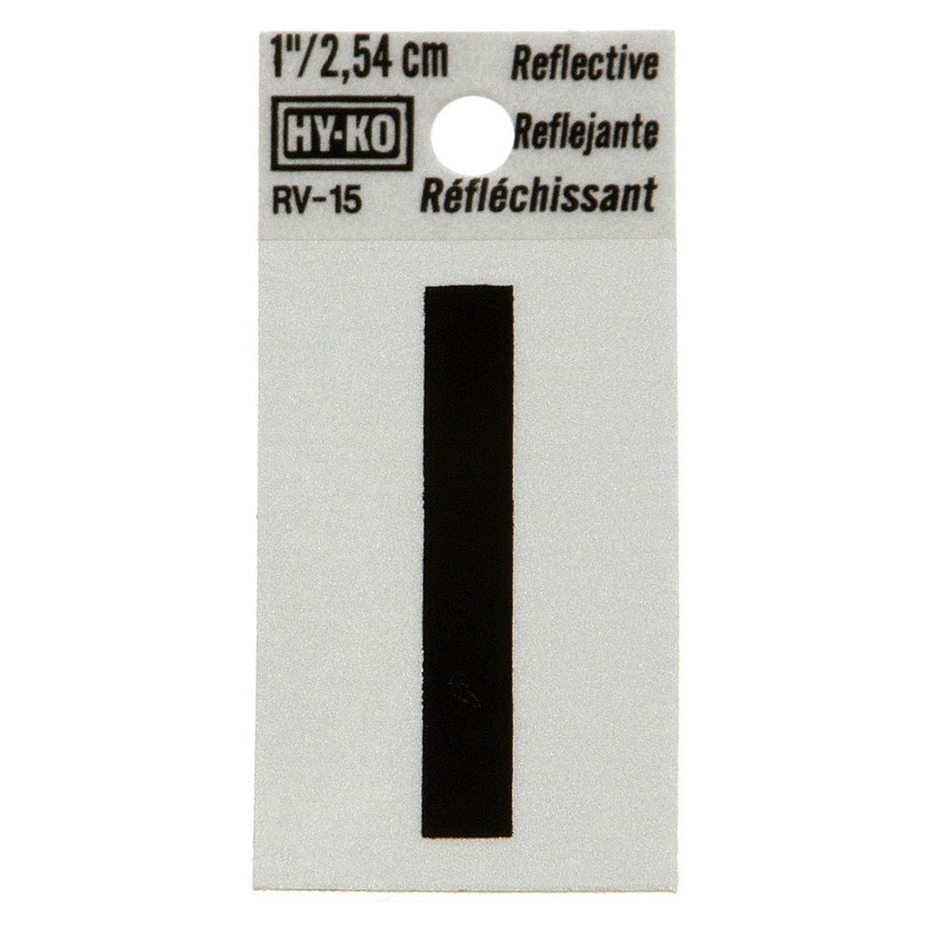[MFB00382] 1.25IN REFLECTIVE LTR I