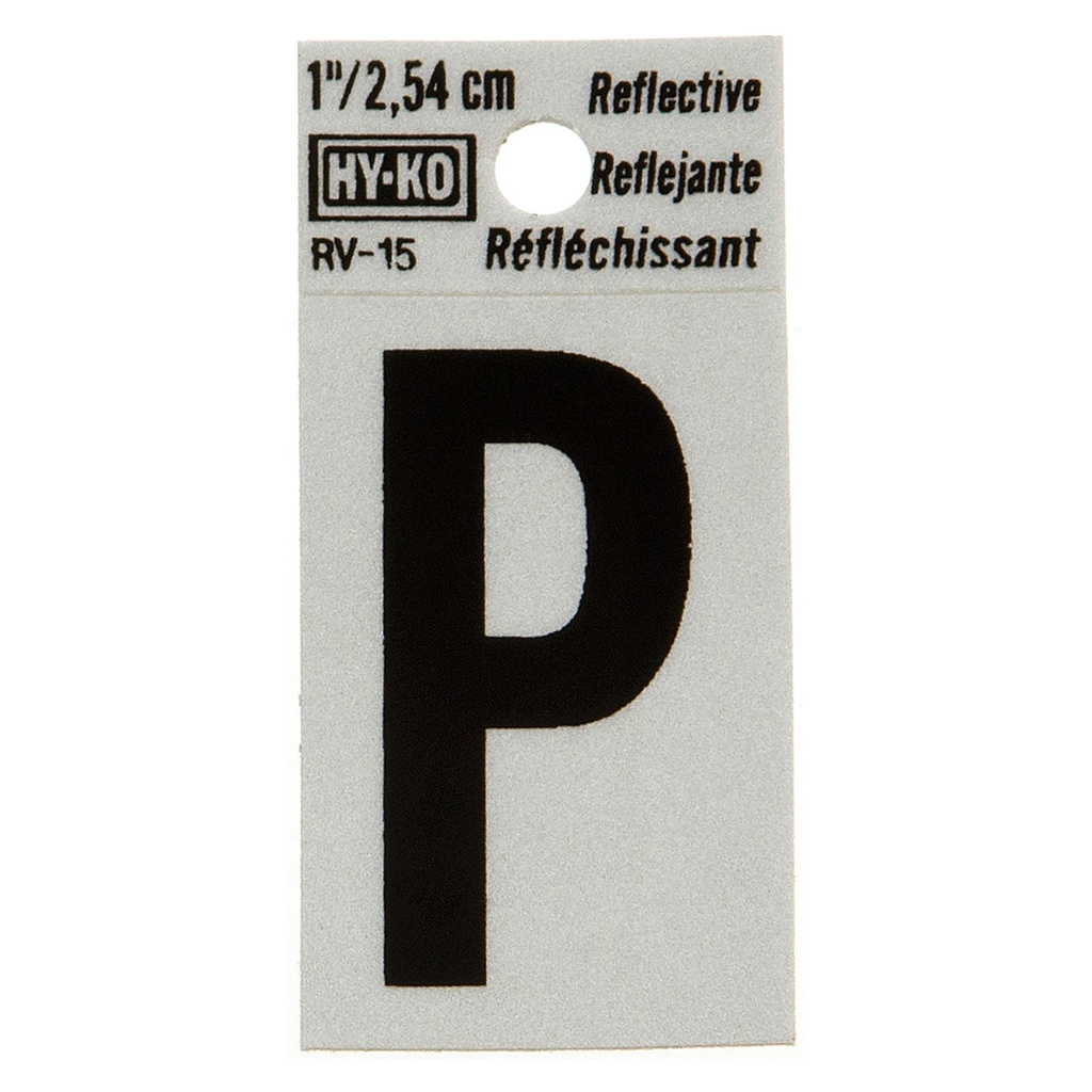 1.25IN REFLECTIVE LTR P