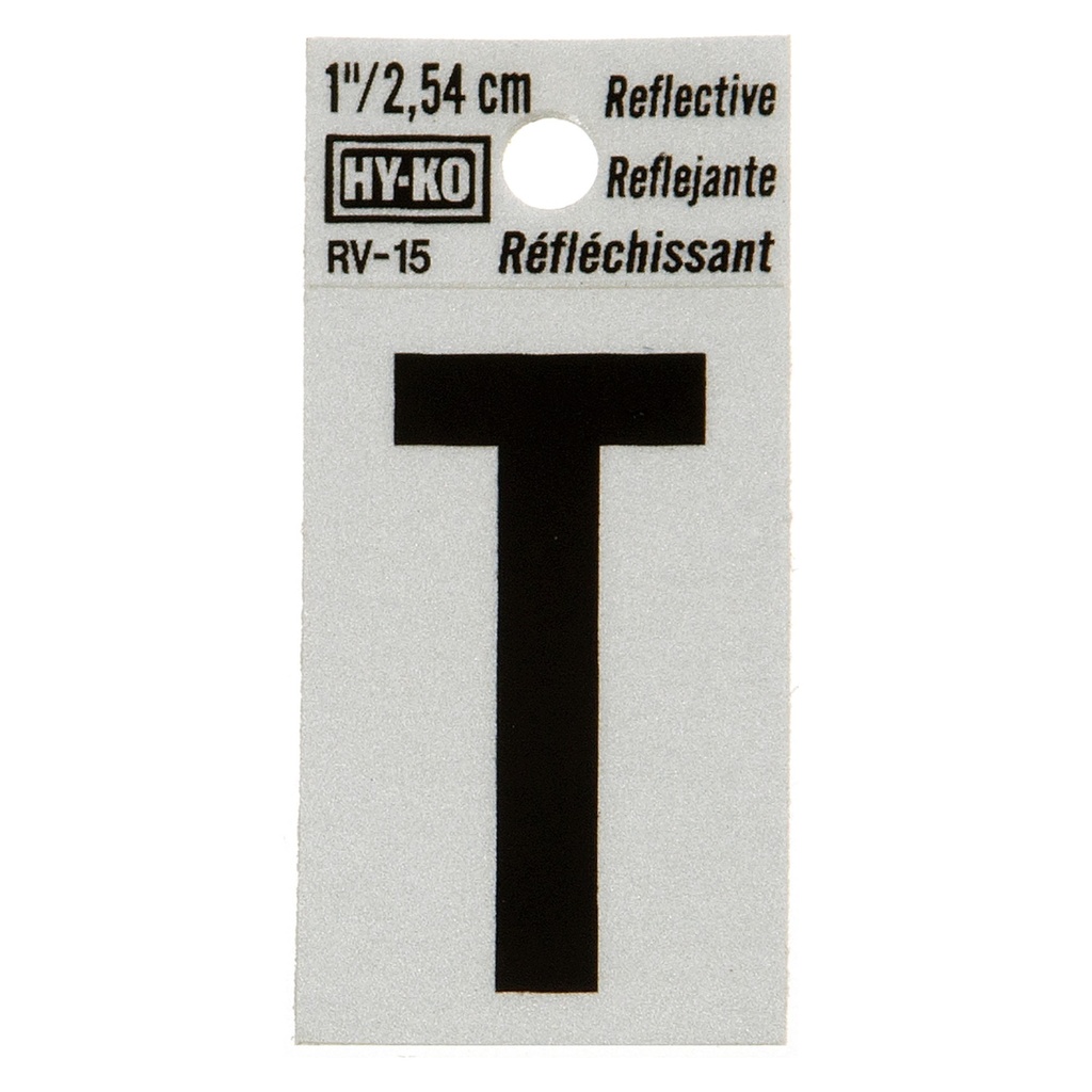[MFB00392] 1.25IN REFLECTIVE LTR T