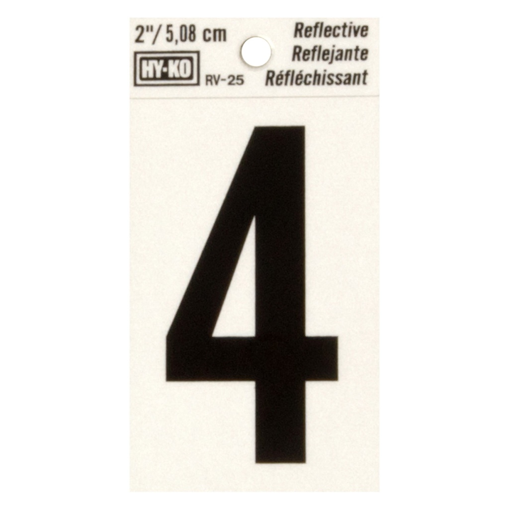 2IN REFLECTIVE NBR 4