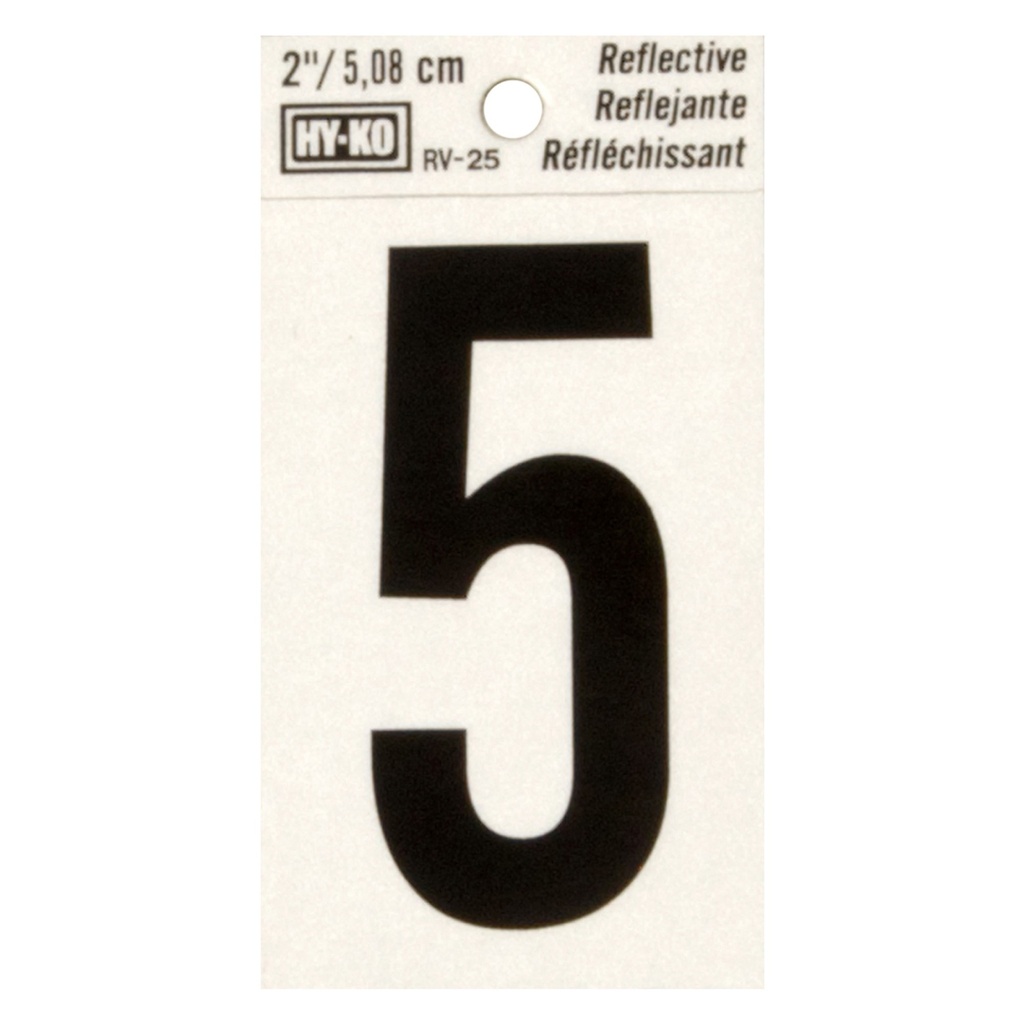 [MFB00407] 2IN REFLECTIVE NBR 5