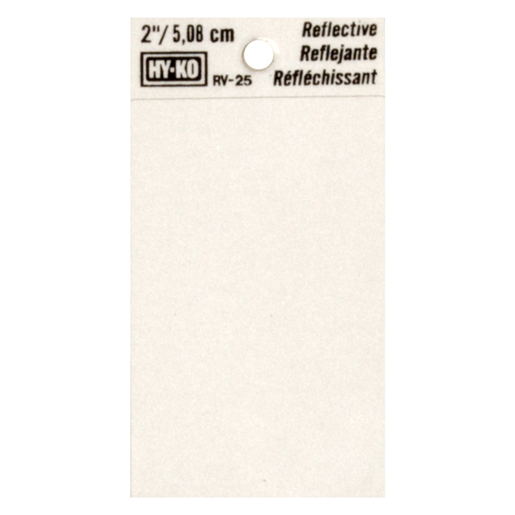 2IN REFLECTIVE BLANK