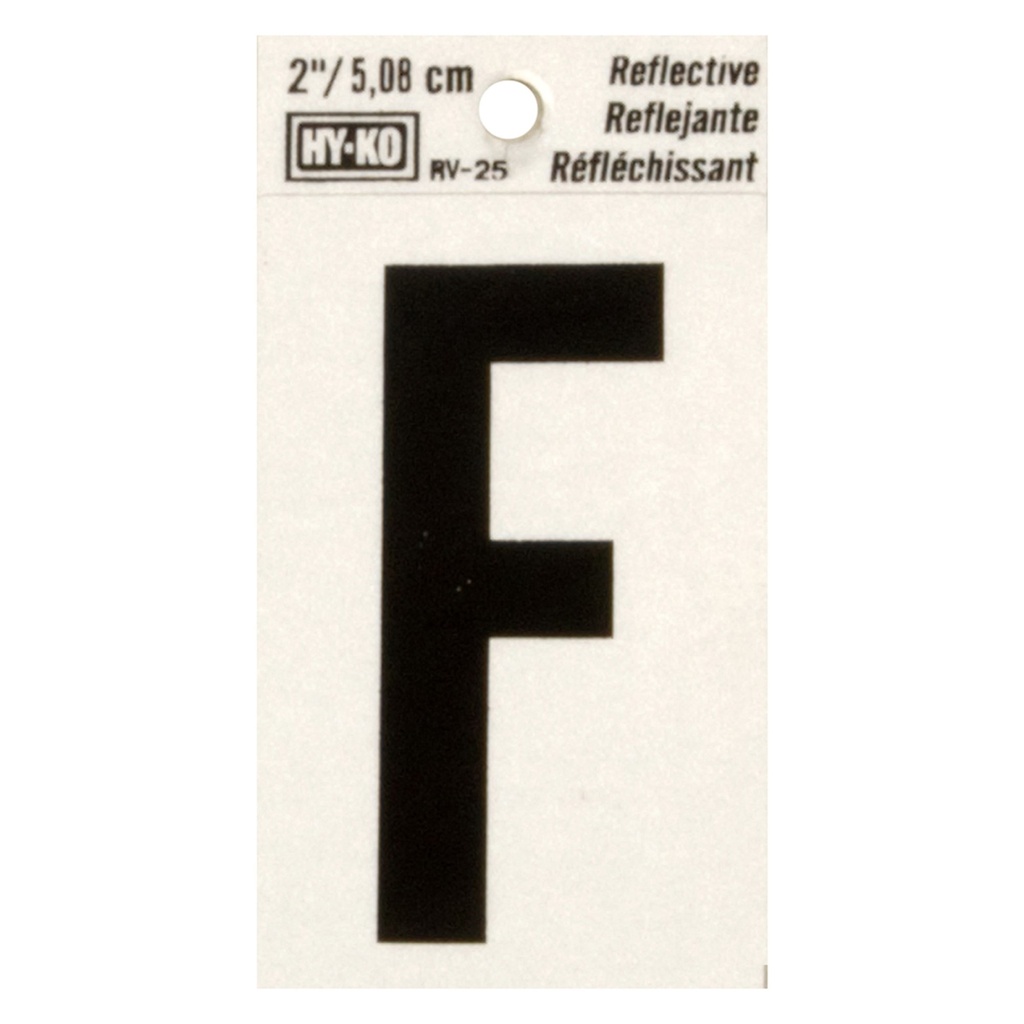 [MFB00418] 2IN REFLECTIVE LTR F