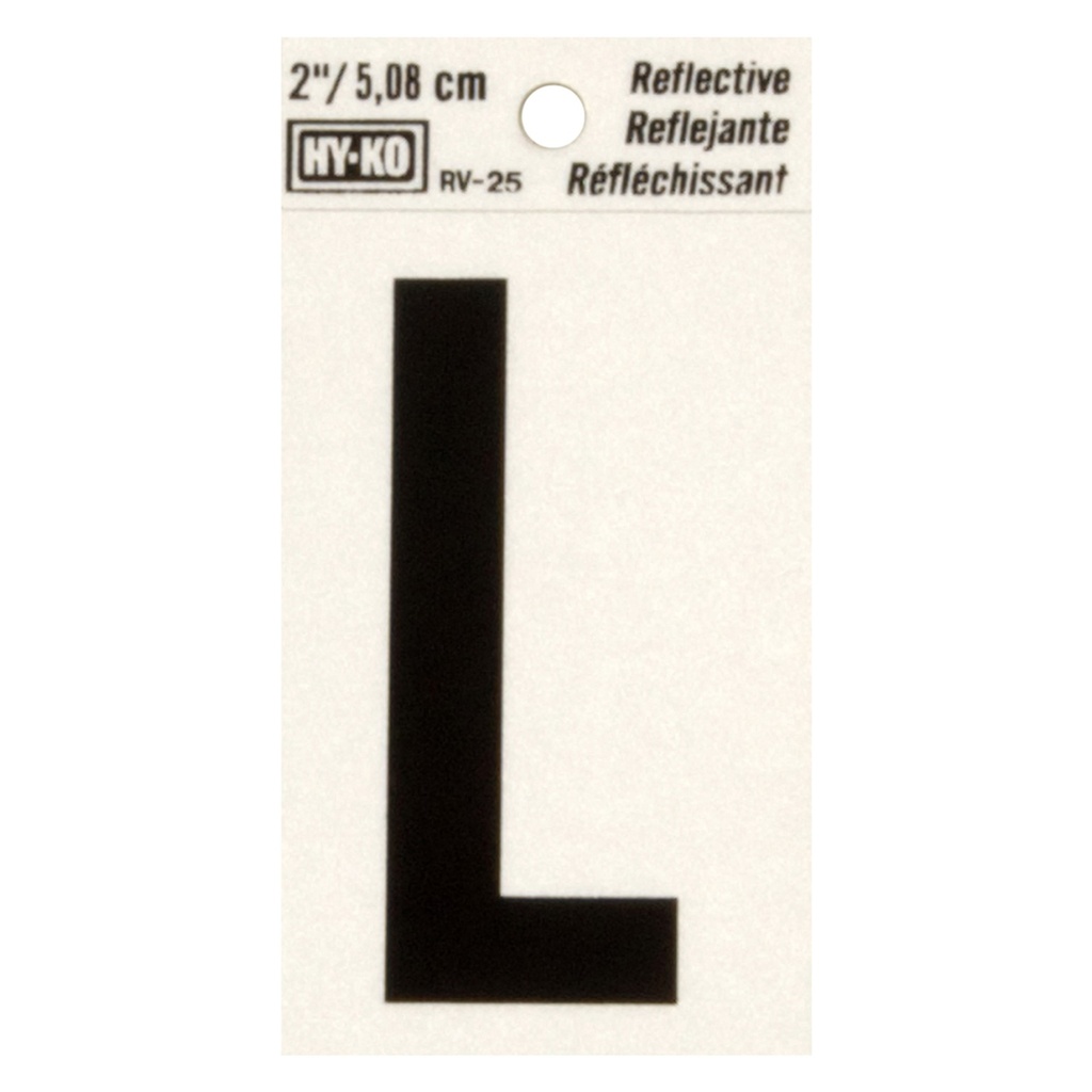 [MFB00424] 2IN REFLECTIVE LTR L