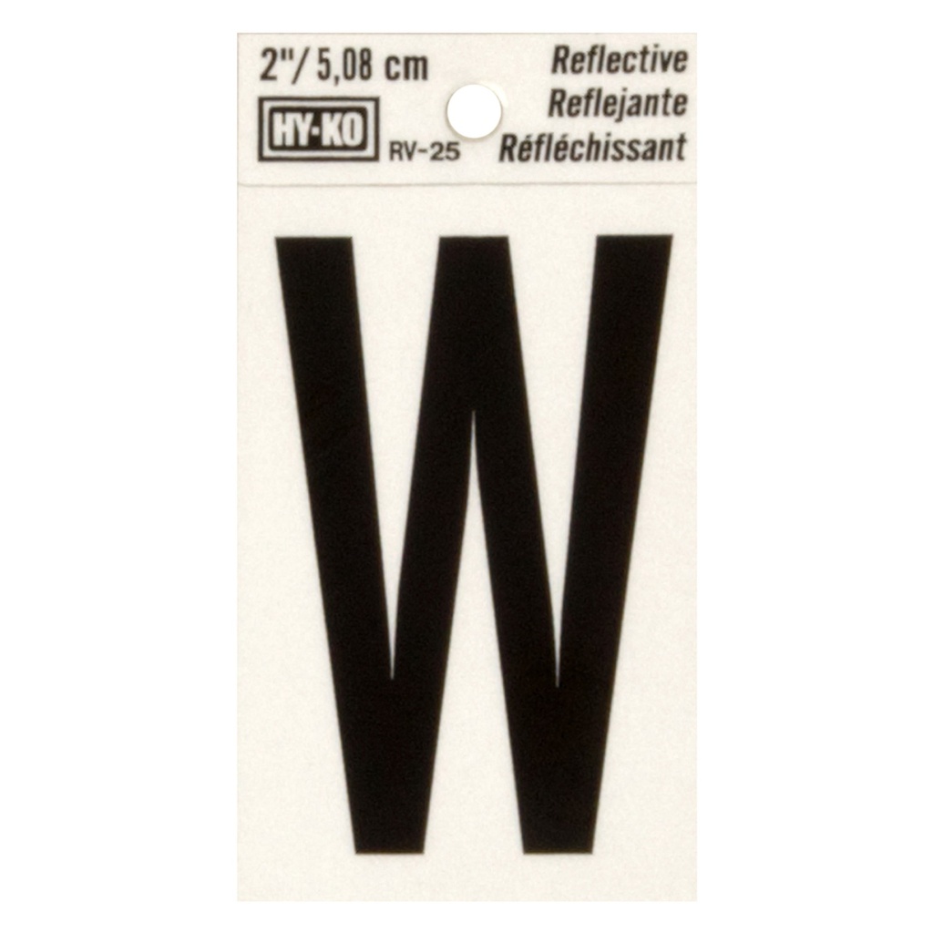 [MFB00434] 2IN REFLECTIVE LTR W