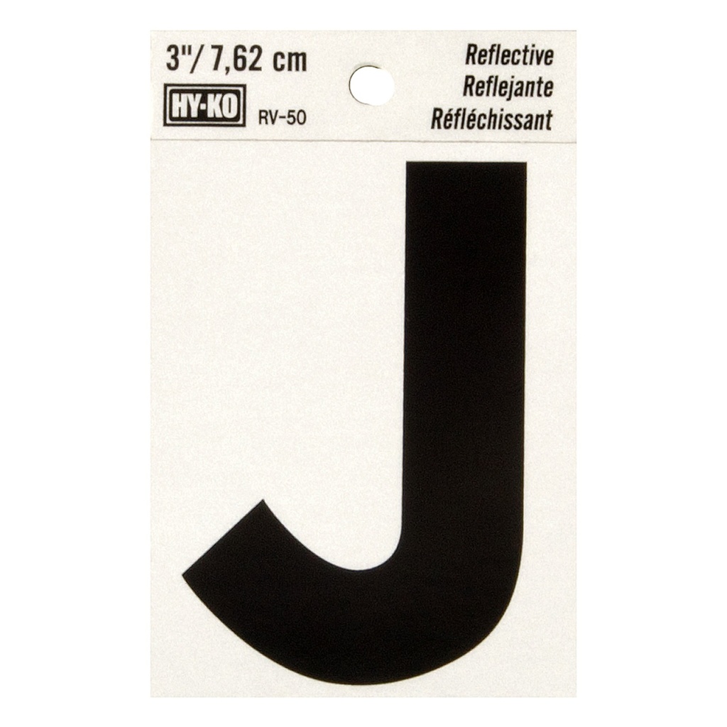 [MFB00461] 3IN REFLECTIVE LTR J