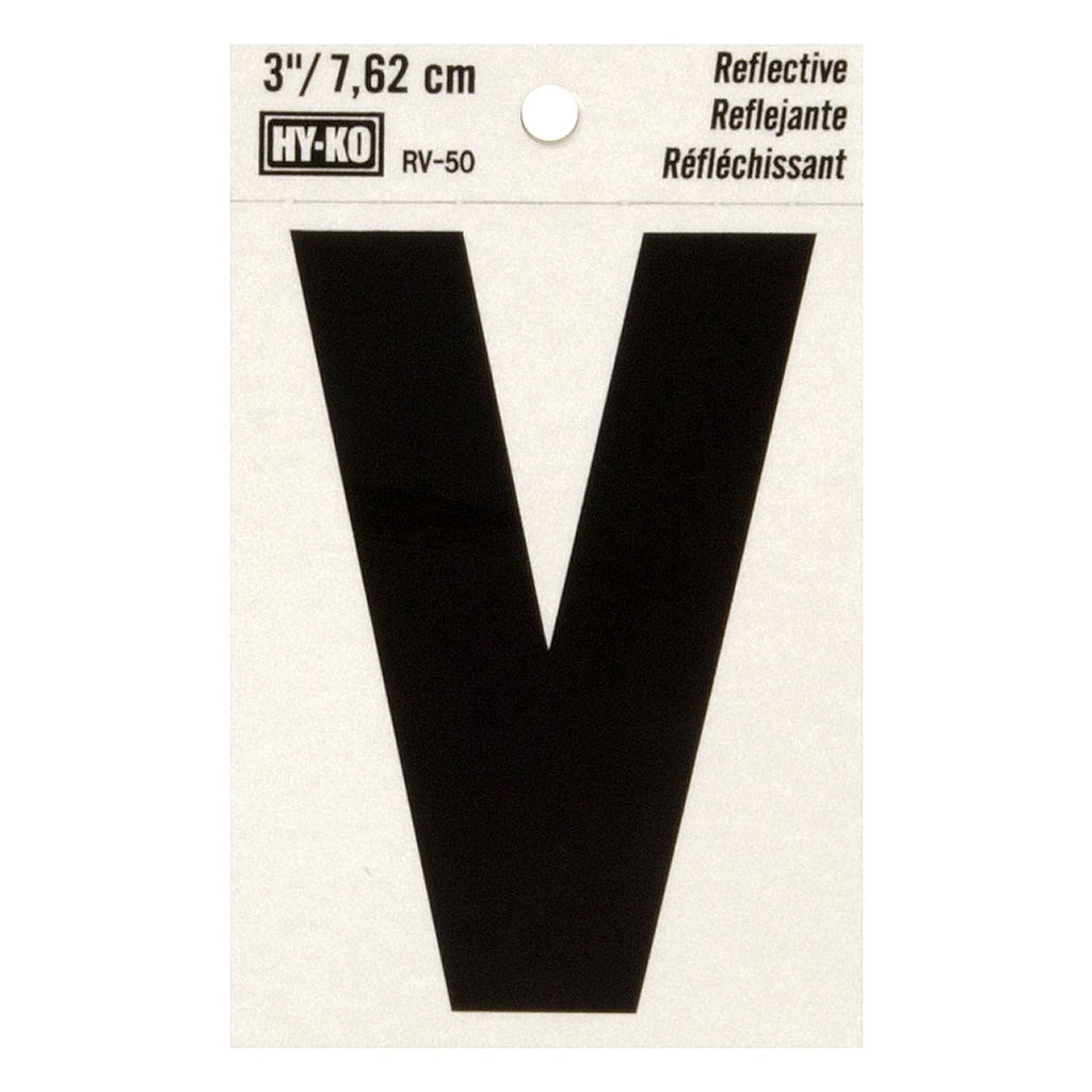 [MFB00472] 3IN REFLECTIVE LTR V