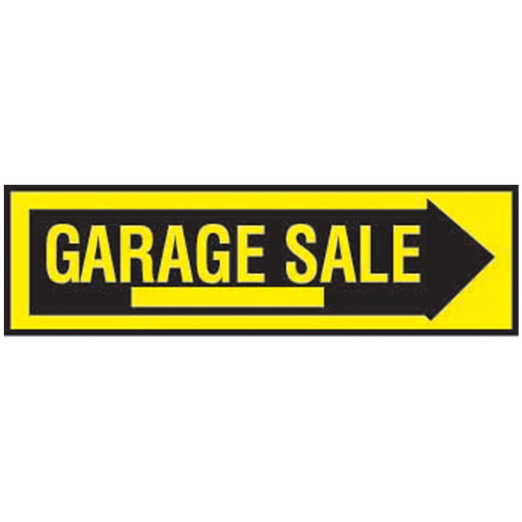 GARAGE SALE ARROW