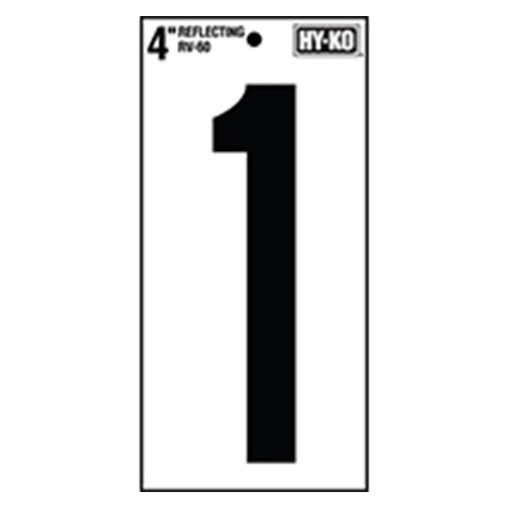 [MFB00567] 4IN REFLECTIVE NBR 1