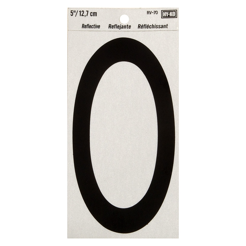 [MFB00576] 5IN REFLECTIVE NBR 0