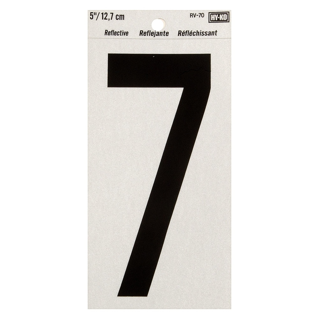 5IN REFLECTIVE NBR 7