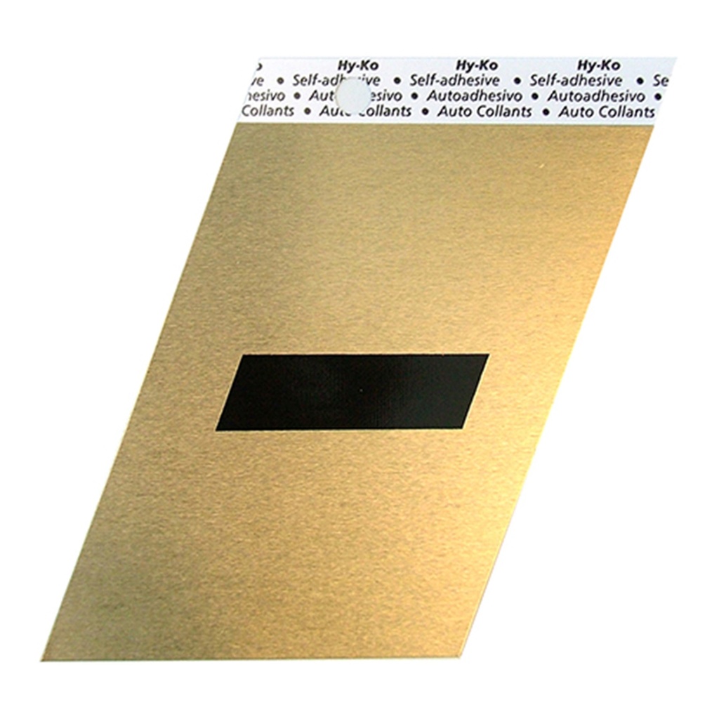 3.5IN GOLD ALUMINUM LTR O