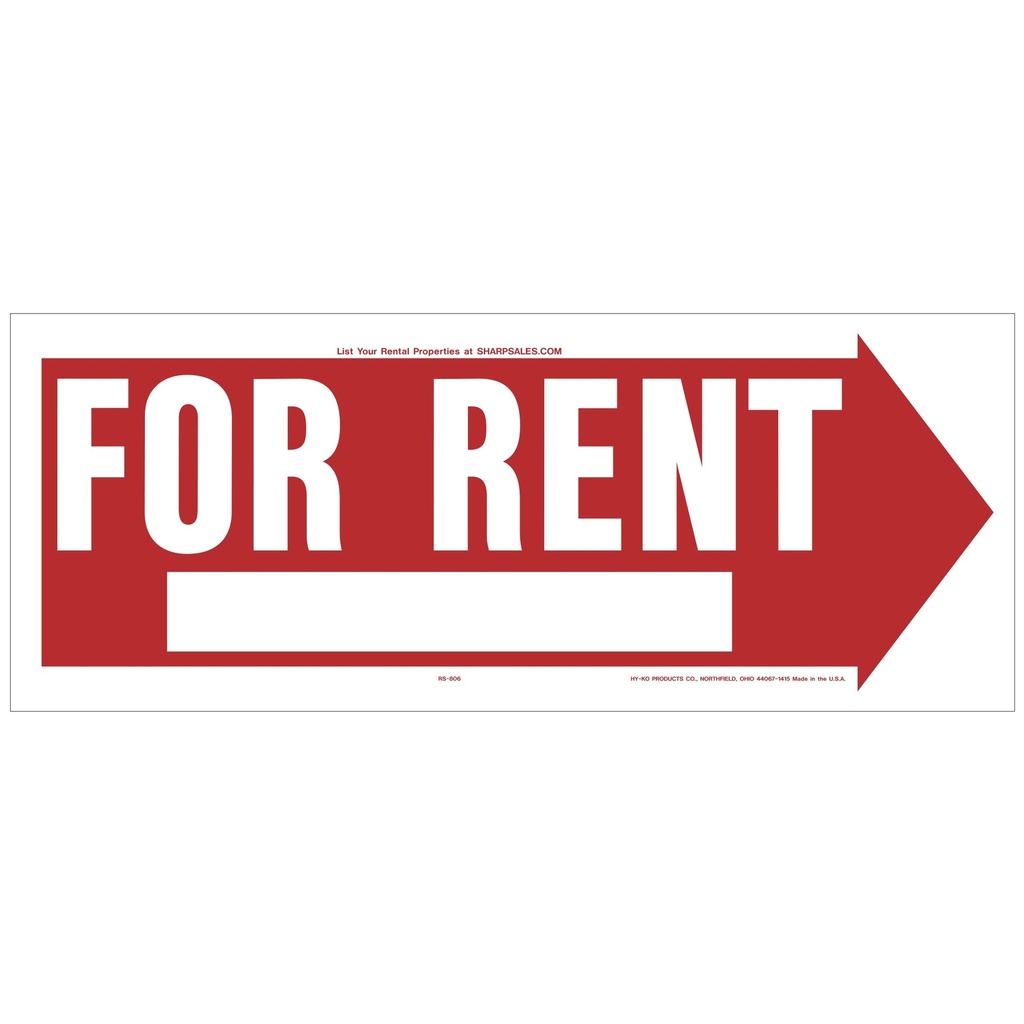 FOR RENT