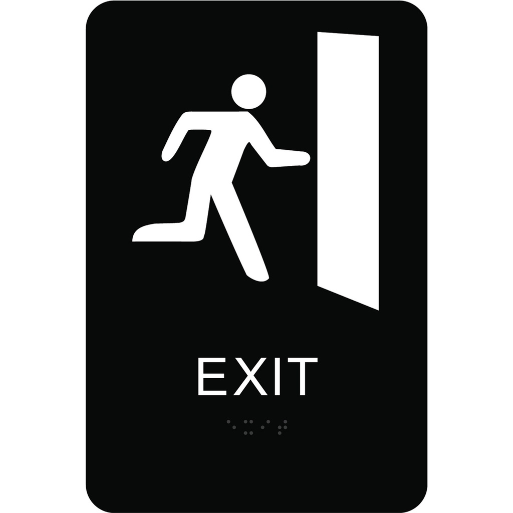 BRAILLE EXIT