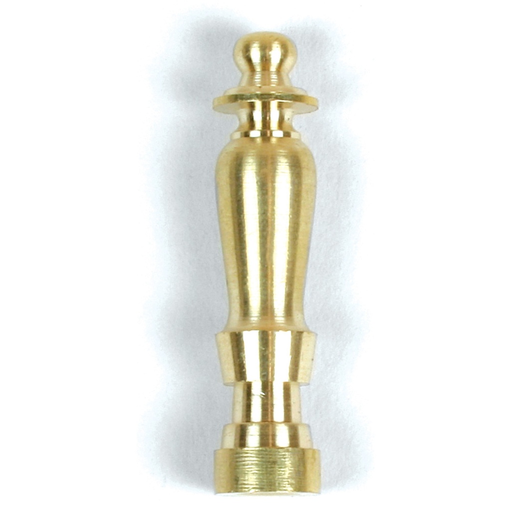 FINIAL SPINDLE SOLID BRASS