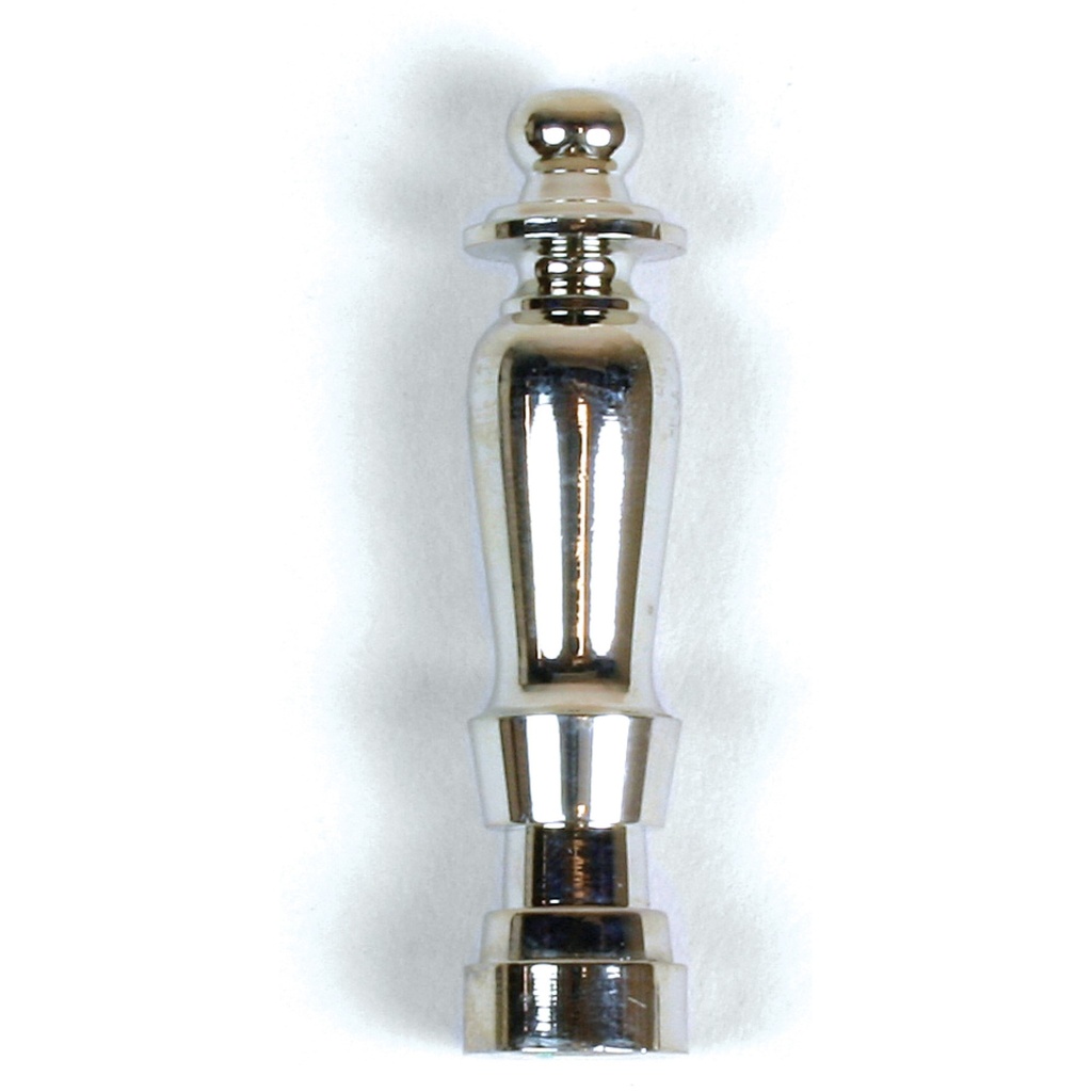 FINIAL SPINDLE NICKEL FINISH