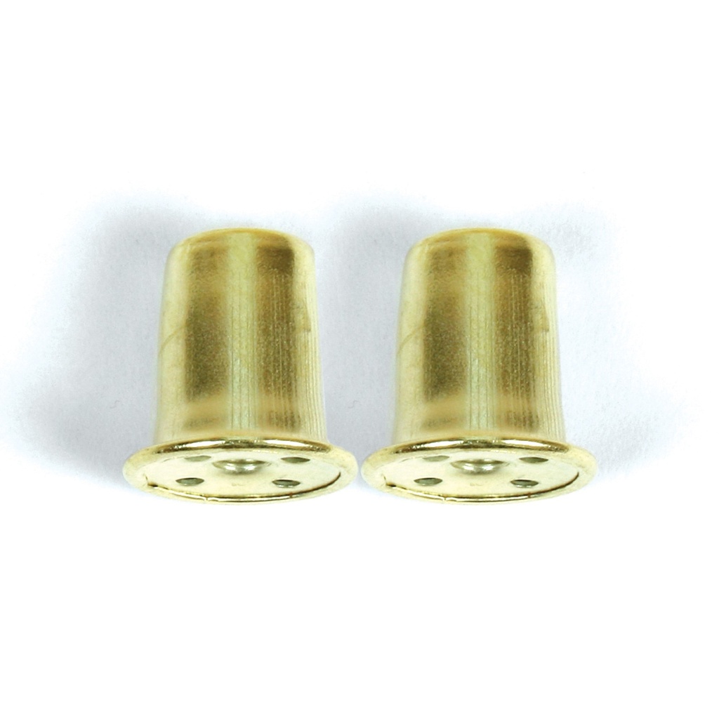 [MFC60109] FINIALS(2) TOP HAT BRASS FINI