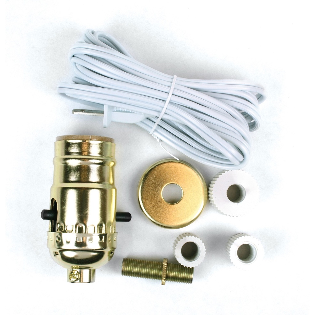 [MFC60131] LAMP KIT BOTTLE ADAPTER BRASS
