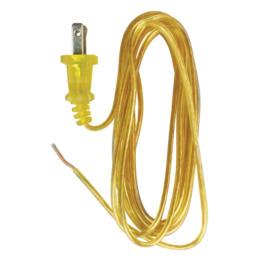 [MFC60136] LAMP CORD 8' GOLD 18-2/SPT-1