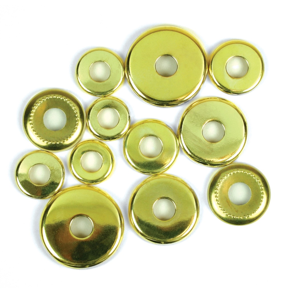 CHECK RINGS (12) ASSORTED