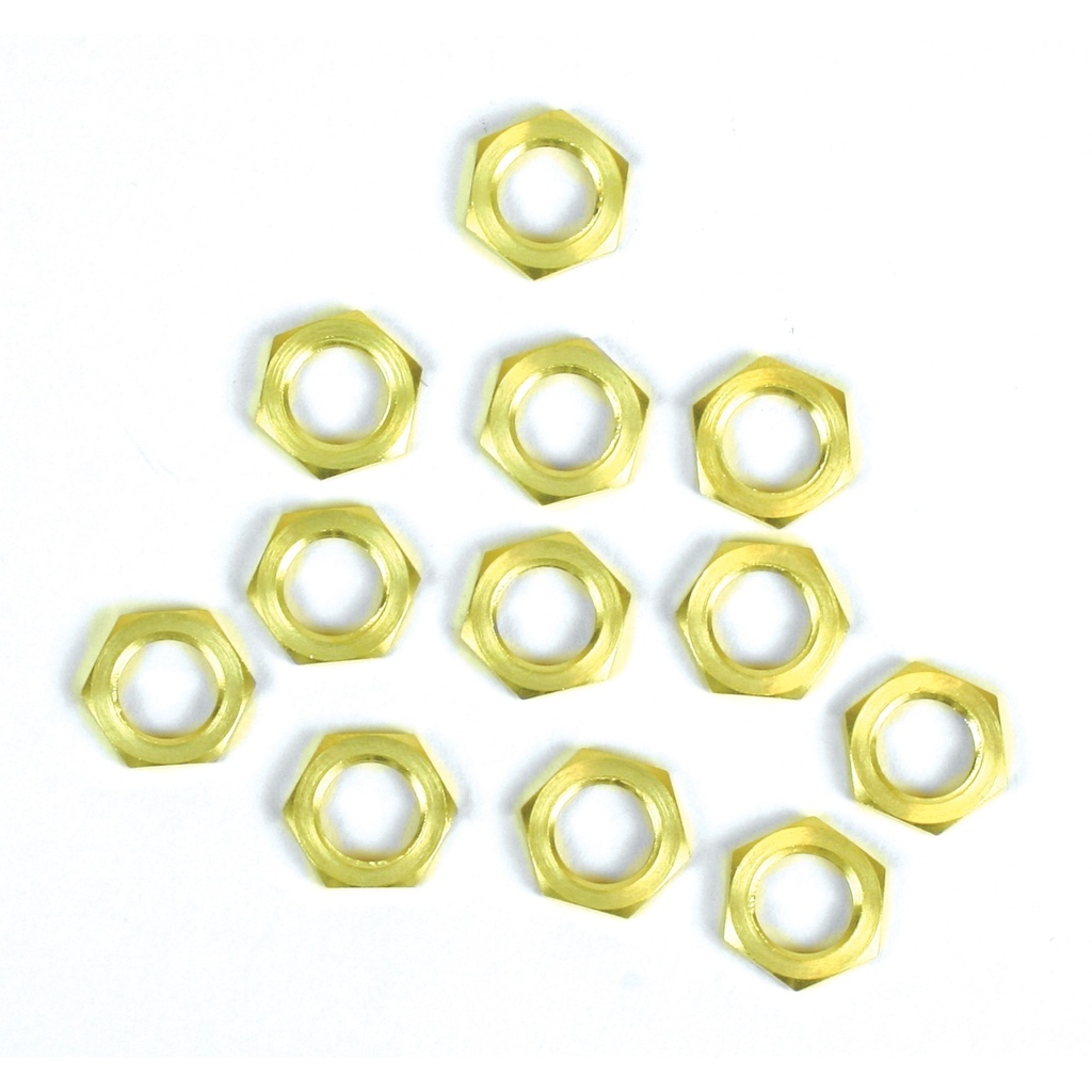 [MFC60169] HEX NUTS(12)1/8IPSOLID BRASS