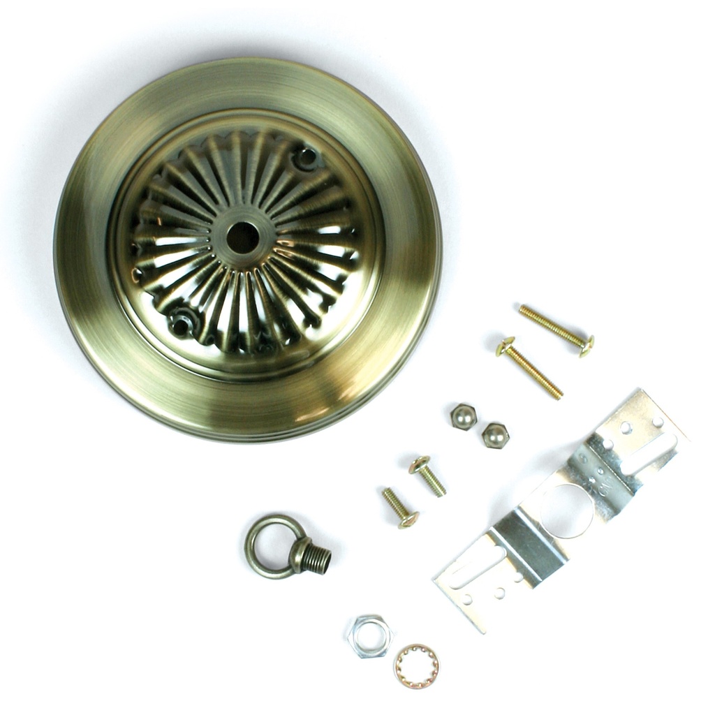 [MFC60215] CANOPY KIT 5" ANTIQUE BRASS FI