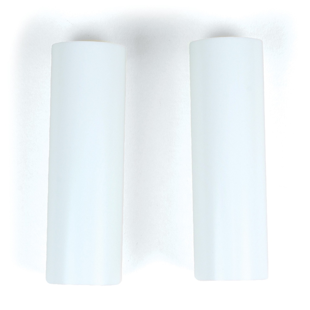 SOCKET COVERS(2)4"WHT STANDAR